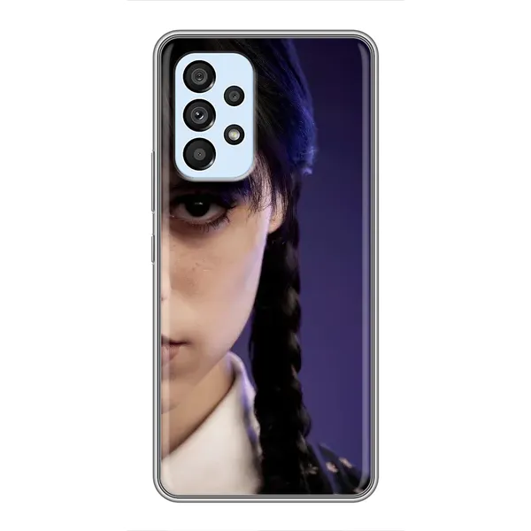 Чохол з принтом «Загадковий погляд Венздей» для Samsung Galaxy A33 (5G)