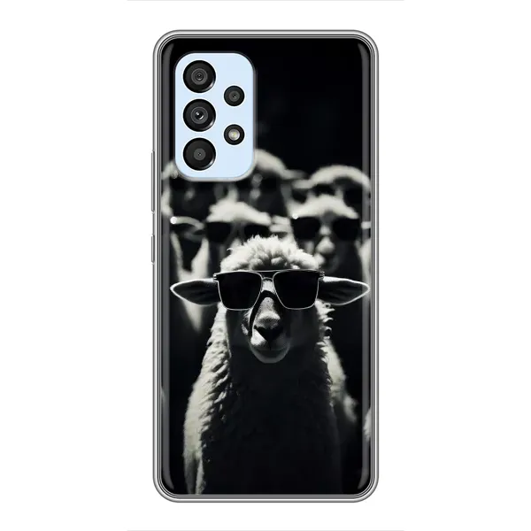 Чохол з принтом «Овечка в окулярах» для Samsung Galaxy A33 (5G)