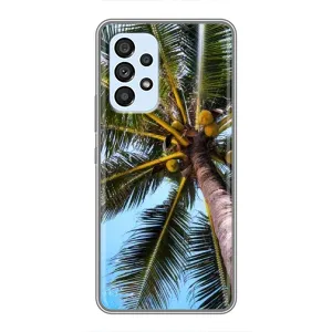 Силіконовий чохол з КАРТИНКАМИ літо для Samsung Galaxy A33 (5G) (AlphaPrint) (Пальма)