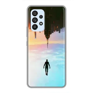 Чохол з людиною павуком для Samsung Galaxy A33 (5G) - (AlphaPrint) (Людина павук)