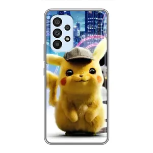 Чохол з Пікачу на Samsung Galaxy A33 (5G) (Пікачу в місті)
