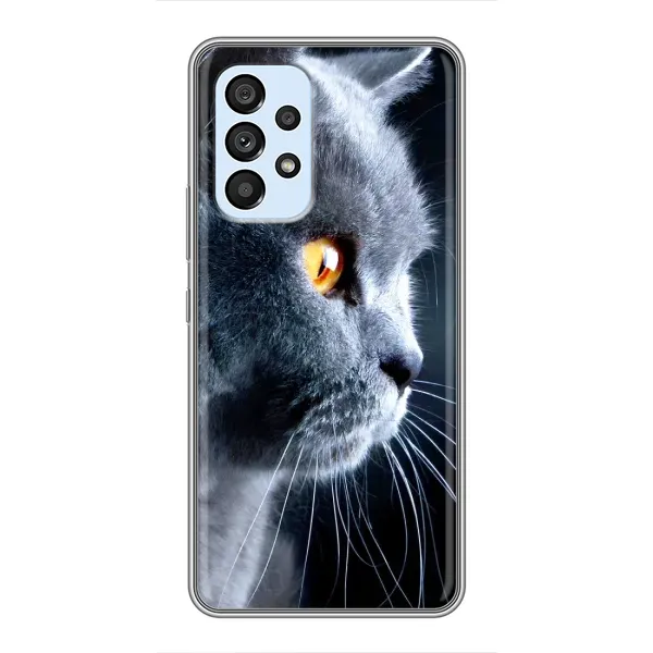 Чехол с принтом «Серый Кот» для Samsung Galaxy A33 (5G) Чехол с принтом «Серый Кот» для Samsung Galaxy A33 (5G)