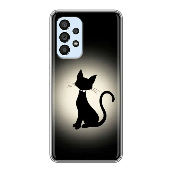 Чехол с принтом «Силуэт котика» для Samsung Galaxy A33 (5G) Чехол с принтом «Силуэт котика» для Samsung Galaxy A33 (5G)