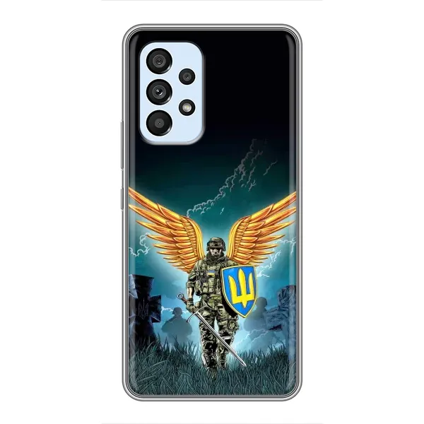 Чохол з принтом «Солдат ЗСУ» для Samsung Galaxy A33 (5G)