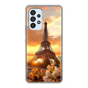 Чохол Ейфелева Вежа Samsung Galaxy A33 (5G) - (AlphaPrint) (Сонячня вежа)