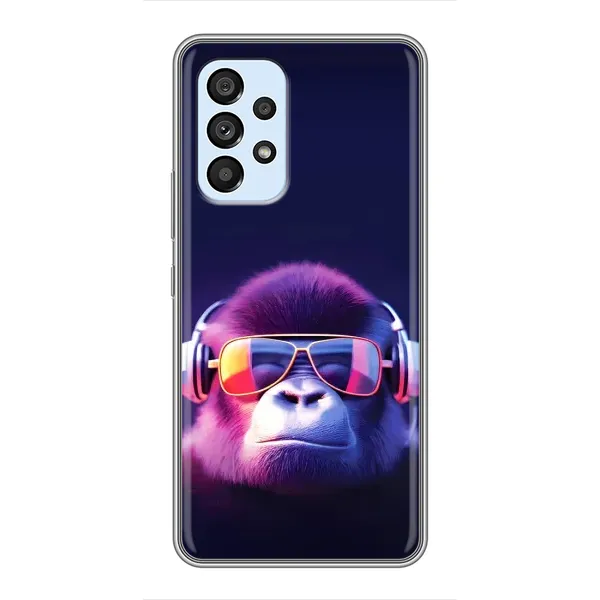 Чохол з принтом «Стильна мавпа» для Samsung Galaxy A33 (5G)