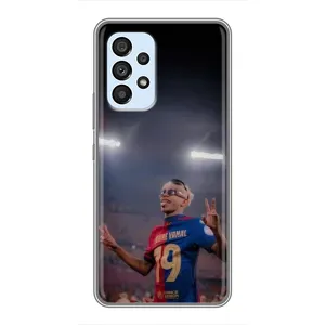 Чехол с футболистом Ламин Ямаль Samsung Galaxy A33 (5G) (Ямаль на стадионе)
