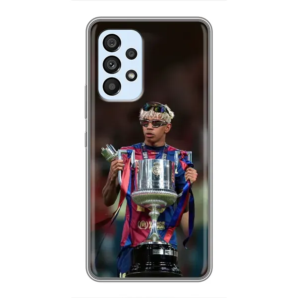 Чехол с принтом «Ямаль с кубком» для Samsung Galaxy A33 (5G) Чехол с принтом «Ямаль с кубком» для Samsung Galaxy A33 (5G)
