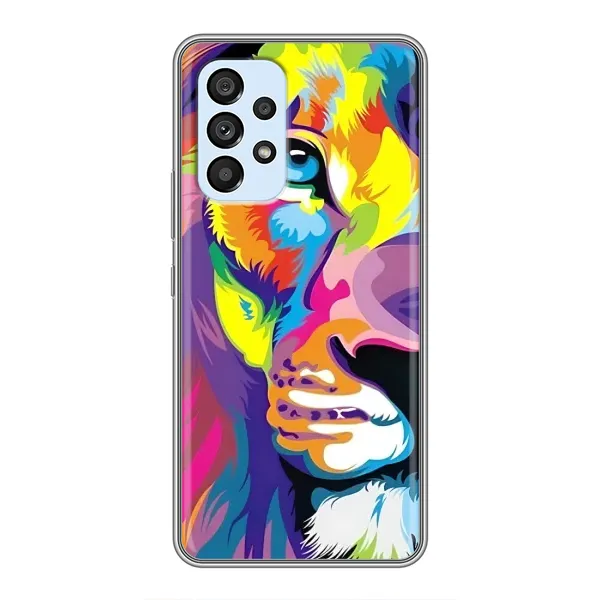Чохол з принтом «Яскравий Лев» для Samsung Galaxy A33 (5G) Чохол з принтом «Яскравий Лев» для Samsung Galaxy A33 (5G)