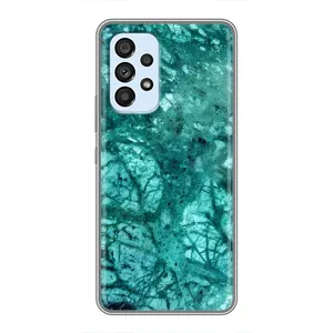 Мраморний чехол на Samsung Galaxy A33 (5G) (VPrint) (Зелений мрамор)