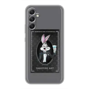 Бренднові Чохли для Samsung Galaxy A34 - (PREMIUMPrint) (Бакс Бані LV)