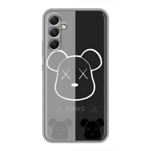 Чохли для Samsung Galaxy A34 - Bearbrick Louis Vuitton (PREMIUMPrint) (БеарБрік очі)