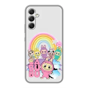 Чохол з Лабубу на Samsung Galaxy A34 (Фон Лабубу)