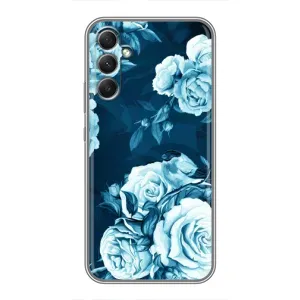 Чехлы (ART) Цветы на Samsung Galaxy A34 (VPrint) (Блактині бутони)