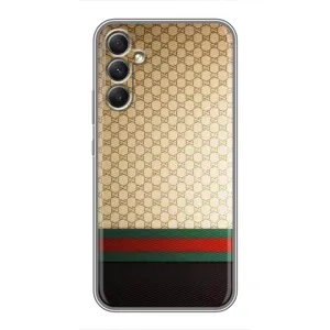 Чехлы ГУЧЧИ для Самсунг Гелекси А34 (AlphaPrint) (Гуччи Фон)