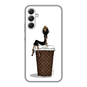 Чохли Луі Вітон для Samsung Galaxy A34 (AlphaPrint - LOUIS VUITTON) (кава LOUIS VUITTON)