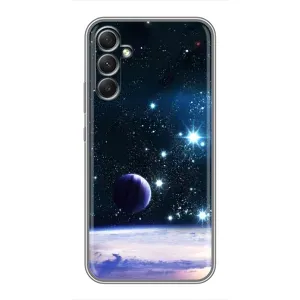 Космічні Чохли для Самсунг Ґелексі А34 (VPrint) (Космічний вид)
