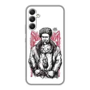 Чохли для Samsung Galaxy A34 с принтом Тараса Шевченко (AlphaPrint) (Козак Шевченко)