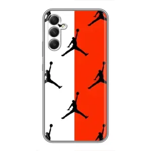 Чохли для Samsung Galaxy A34 - з картинкою JORDAN (AlphaPrint) (Лого Джордан)