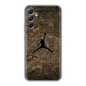 Чохли для Samsung Galaxy A34 - з картинкою JORDAN (AlphaPrint) (Logo Jordan)