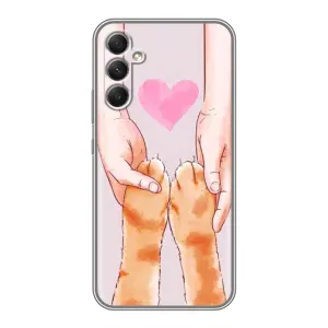 Чохол на Самсунг Ґелексі А34 з Котиками (VPrint) (Любовь до котиків)