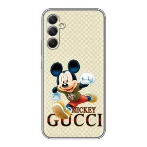 Чехол Disney Mouse Samsung Galaxy A34 (PREMIUMPrint) (Mikki Gucci)