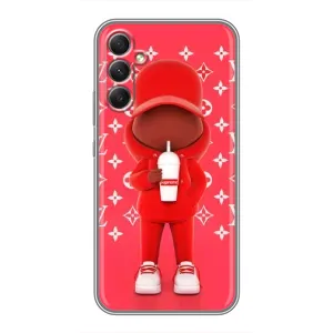 Крутые Чехлы Луи Виттон для Samsung Galaxy A34 (AlphaPrint) (Модный стиль)