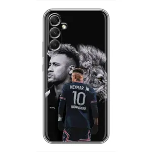 Чехол Неймар для Samsung Galaxy A34 (AlphaPrint) (Неймар Лев)