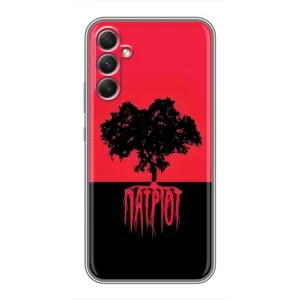 Украинские Чехлы для Samsung Galaxy A34 с картинкой УПА (AlphaPrint) (Патріот)