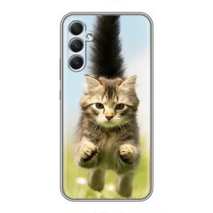 Чохли з Котиками для Samsung Galaxy A34 (VPrint) (Прижок кота)