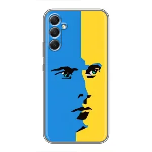Украинские Чехлы для Samsung Galaxy A34 с картинкой УПА (AlphaPrint) (Степан Бандера)