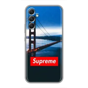 Чеохол для Samsung Galaxy A34 з картинкою Supreme (AlphaPrint) (Стиль Supreme)