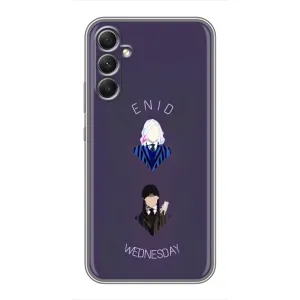 Чохли Венсдей на Samsung Galaxy A34 Уенсдей (AlphaPrint) (Венздей і подруга)