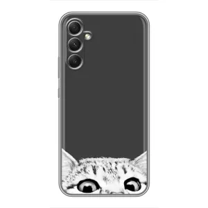 Чохол на Самсунг Ґелексі А34 з Котиками (VPrint) (Виглядає котик)
