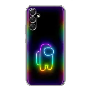 Чехол Амонг Ас для Samsung Galaxy A34 (AlphaPrint) (Яркий скин)