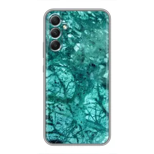 Мраморний чехол на Samsung Galaxy A34 (VPrint) (Зелений мрамор)
