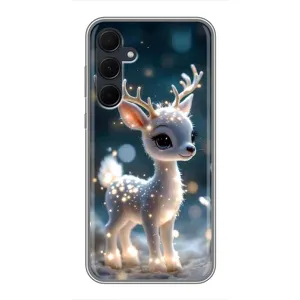 Яскравий чохол для Samsung Galaxy A35 (5G) з Зимові Оленята