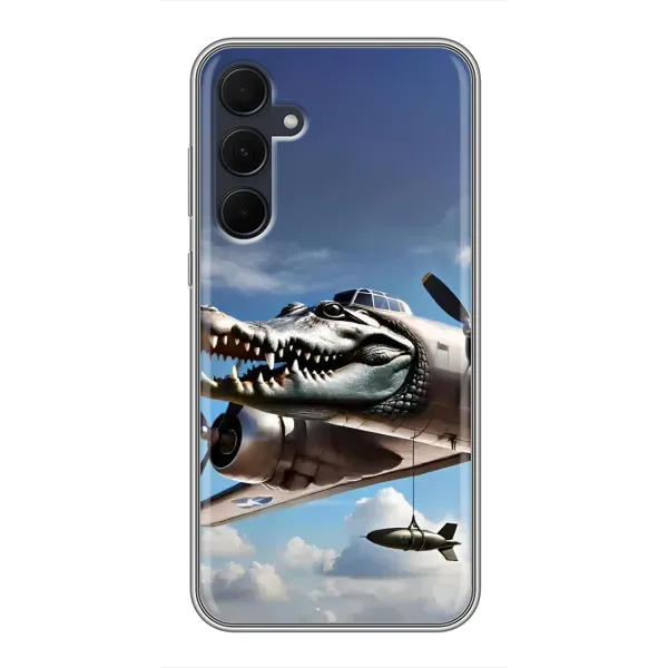 Чохол з принтом «Бомбардіро крокоділо» для Samsung Galaxy A35 (5G) Чохол з принтом «Бомбардіро крокоділо» для Samsung Galaxy A35 (5G)