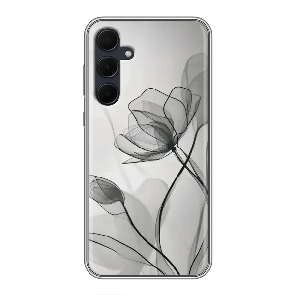 Чохол з принтом «Чорні квіти» для Samsung Galaxy A35 (5G) Чохол з принтом «Чорні квіти» для Samsung Galaxy A35 (5G)