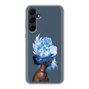 Чехлы (ART) Цветы на Samsung Galaxy A35 (5G) (VPrint) (Квіти на голові)