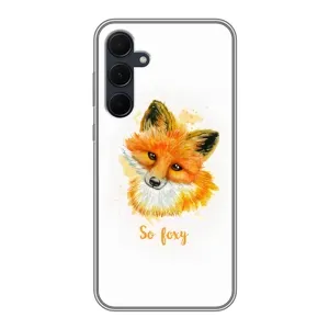 Чохли з картинкою Лисичка для Samsung Galaxy A35 (5G) (VPrint) (Дівчинка Лиса)