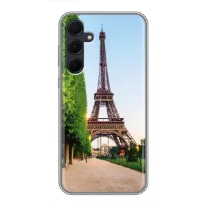 Чохол Ейфелева Вежа Samsung Galaxy A35 (5G) - (AlphaPrint) (Дорога до Парижу)