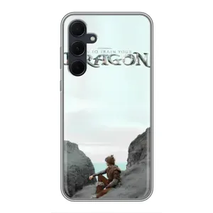 Чехол как приручить дракона на Samsung Galaxy A35 (5G) (Дракон лого)