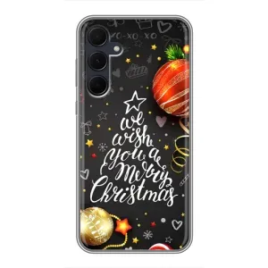 Різдвяні Чохли для Samsung Galaxy A35 (5G) (VPrint) (Ялинка)