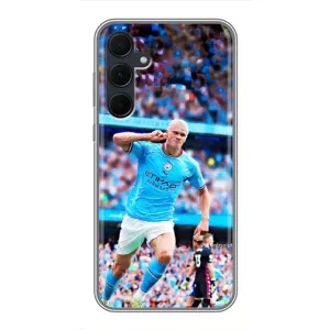 Чехлы с футболистом Ерлинг Холанд для Samsung Galaxy A35 (5G) (AlphaPrint) (фанаты Холанда)