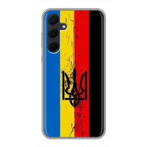 Украинские Чехлы для Samsung Galaxy A35 (5G) с картинкой УПА (AlphaPrint) (Флаг УПА)