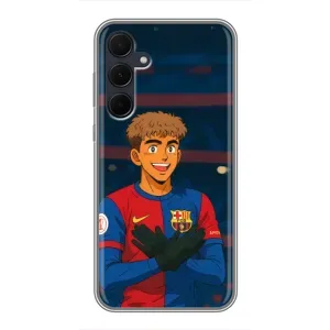 Чехол с футболистом Ламин Ямаль Samsung Galaxy A35 (5G) (Футболист Ямаль)