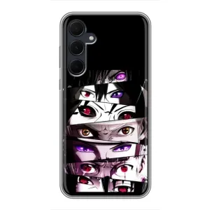 Чохли Персонажі Аніме Наруто для Samsung Galaxy A35 (5G) (AlphaPrint) (Очі Anime)