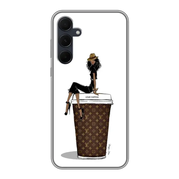 Чехол с принтом «кофе LOUIS VUITTON» для Samsung Galaxy A35 (5G)