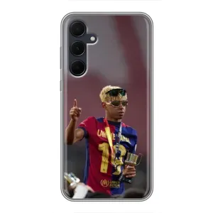 Чехол с футболистом Ламин Ямаль Samsung Galaxy A35 (5G) (Lamine Yamal)